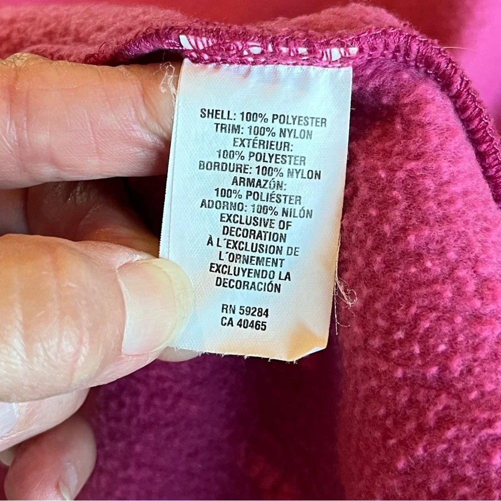 PLC Tech Pink Fleece Zip Jacket
